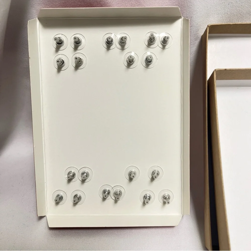 Earring Set, NIB, 10 pair, for the young at heart, gift box,
